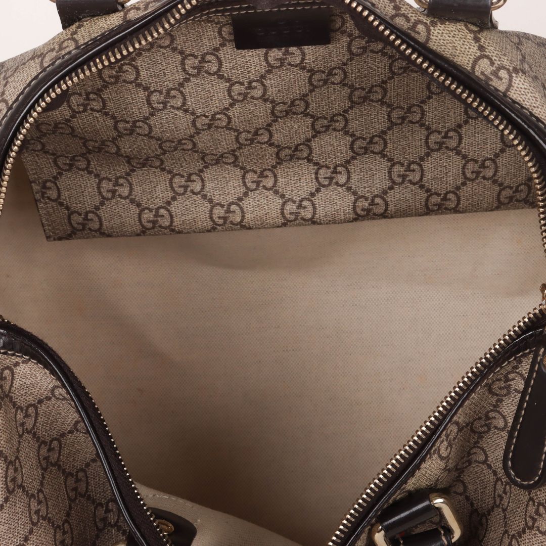 Gucci GG Supreme Tattoo Heart Joy Boston Bag