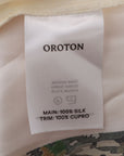 Oroton Silk Print Pants Size 6