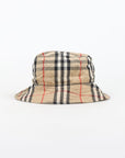 Burberry Cotton Checked Hat Size M