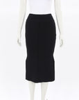 Scanlan Theodore Crepe Knit Pencil Skirt Size S