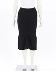 Scanlan Theodore Crepe Knit Pencil Skirt Size S