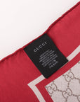 Gucci Silk Print Scarf One Size