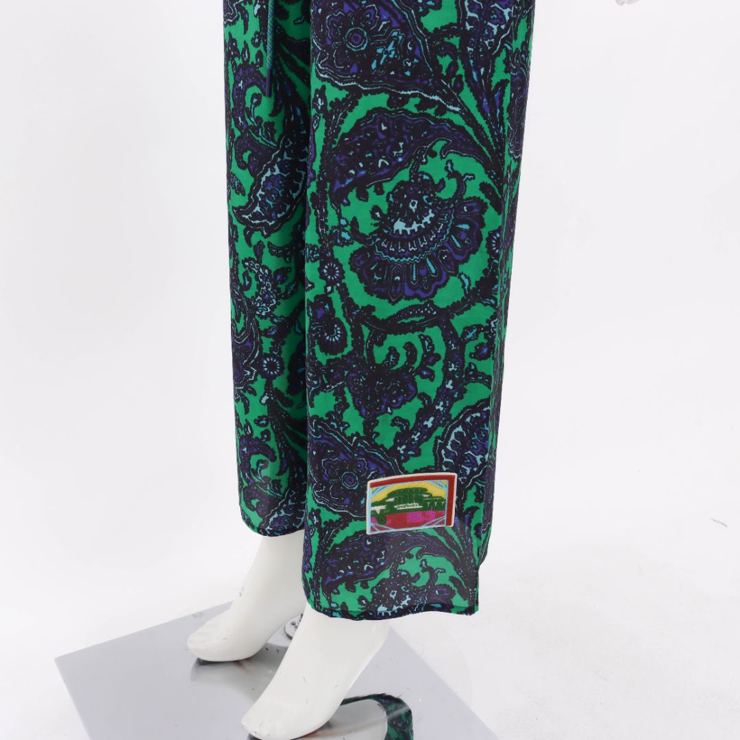 Zimmermann &#39;Tiggy&#39; Paisley Silk Shirt and Pant SET Size 0P