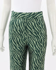 Khirzad Femme Animal Stripe Flare Pants Size S