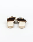 Chanel Patent CC Backless Espadrilles Size 39