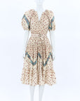 Ulla Johnson Josefina Mixed Print Dress Size US 2 | AU 6