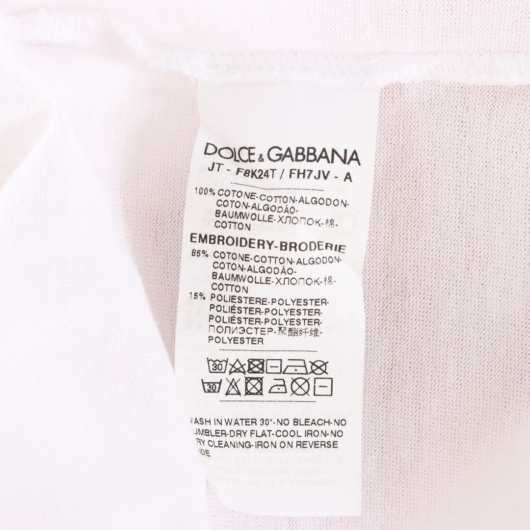 Dolce &amp; Gabbana Boycott Cotton Tee Size XS