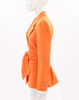 Khirzad Femme Belted Blazer Size S