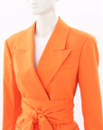 Khirzad Femme Belted Blazer Size S