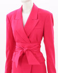 Khirzad Femme Belted Blazer Size S