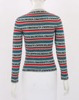 Balenciaga Website URL Lurex Top FR 36 | AU 8