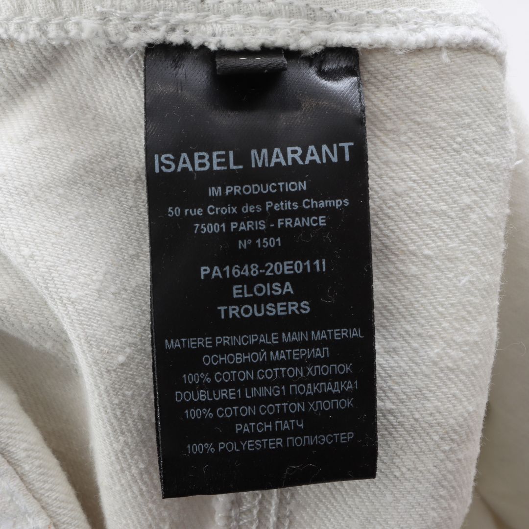 Isabel Marant Eloisaa Pants Size FR 34 |AU 6