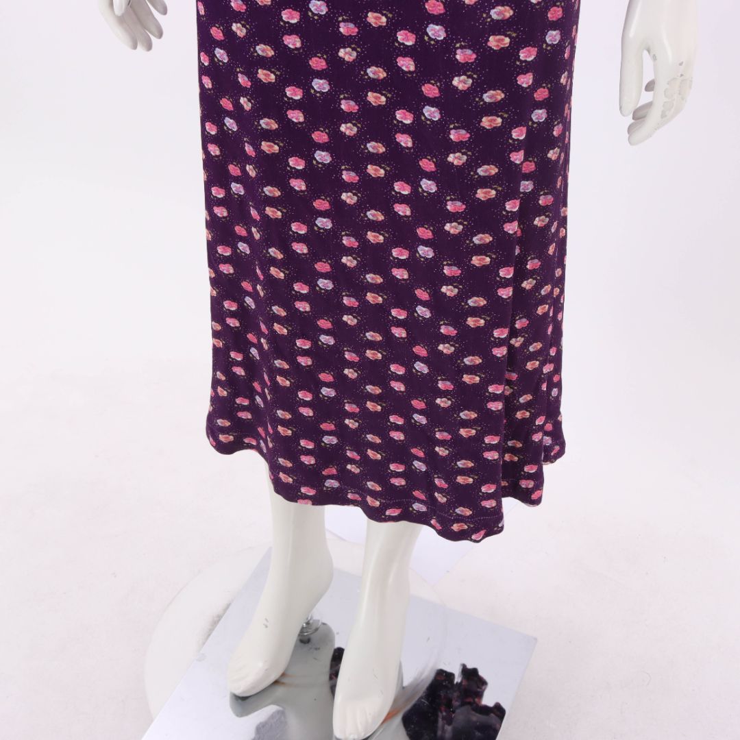 Rotate Birger Christensen 'Dawn' Floral Midi Dress Size 38 | AU 10