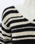 The Elder Statesman Stripe Cashmere Knit Sweater Size XS