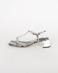 Tibi Snake Print Sandals Size 39.5