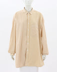 Blanca Stripe Oversized Cotton Shirt Size O/S