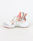 Louis Vuitton Leather and PVC 'Archlight' Sneakers Size 38