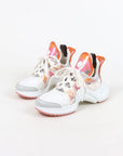 Louis Vuitton Leather and PVC 'Archlight' Sneakers Size 38