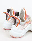 Louis Vuitton Leather and PVC 'Archlight' Sneakers Size 38