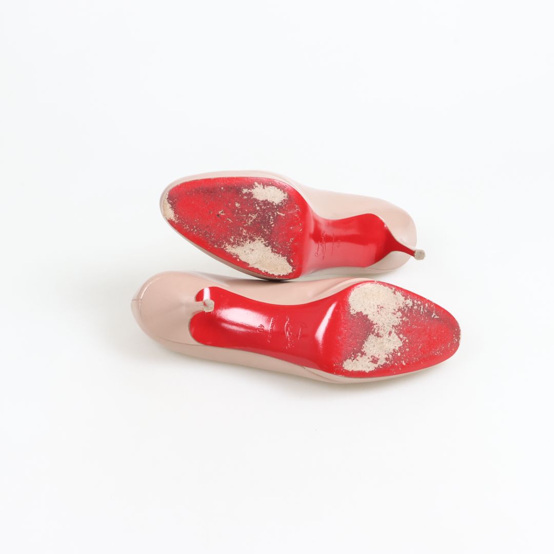 Christian Louboutin Leather &#39;Prorata&#39; 90 Pumps Size 40