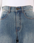Flannel Gia Bow Leg Jeans Size 0