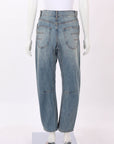 Flannel Gia Bow Leg Jeans Size 0