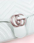 Gucci Leather Marmont Medium Flap Bag