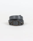 Balenciaga Leather Triple Tour Wrap Bracelet Size Small