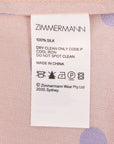 Zimmermann Silk Flounce Midi Dress Size 3