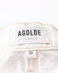 Agolde 'Parker' Long Denim Shorts Size 29