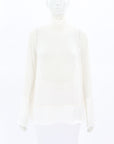 Zimmermann Silk Embellished High Neck Top Size 1