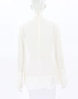 Zimmermann Silk Embellished High Neck Top Size 1