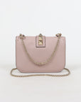 Valentino 'Glam Lock' Leather Shoulder Bag Size Small