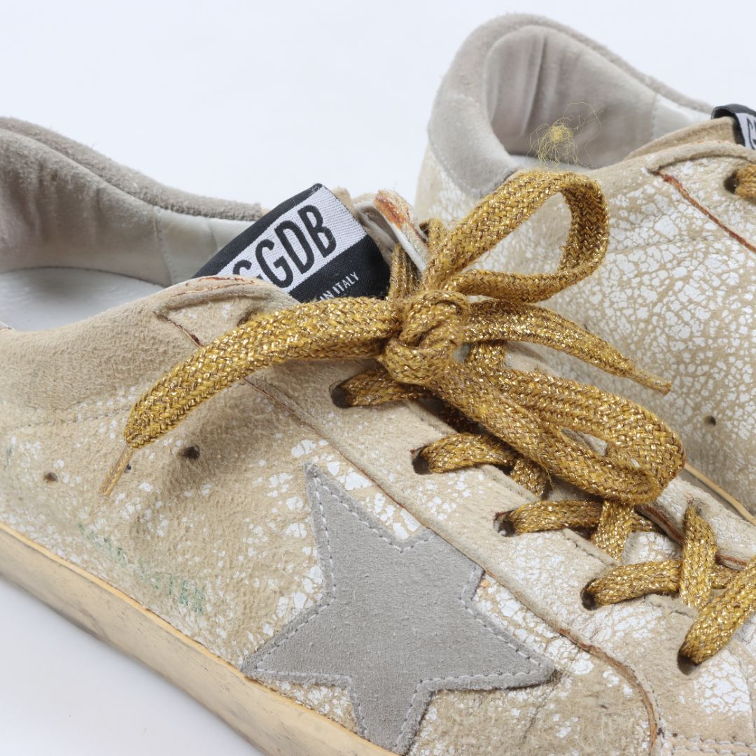 Golden Goose Suede Superstar Sneakers Size 40