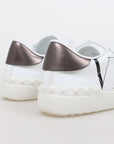 Valentino Leather Open Low Top Sneakers Size 39