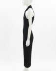 Scanlan Theodore Ribbed Halter Midi Dress Size Small