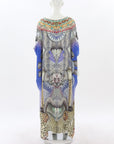 Camilla 'Shamanic By Nature' Round Neck Silk Kaftan Size O/S