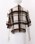 Dries Van Noten Plaid Short Sleeve Shirt Size 38 | AU 10