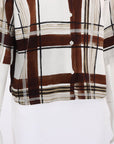 Dries Van Noten Plaid Short Sleeve Shirt Size 38 | AU 10