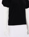 Comme Des Garcons Velvet Puff Sleeve Top Size Medium