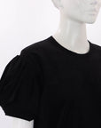 Comme Des Garcons Velvet Puff Sleeve Top Size Medium