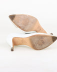 Chanel Cap Toe Leather Pumps Size 37.5