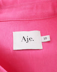 Aje 'Sophie' Shirt Midi Dress Size 10