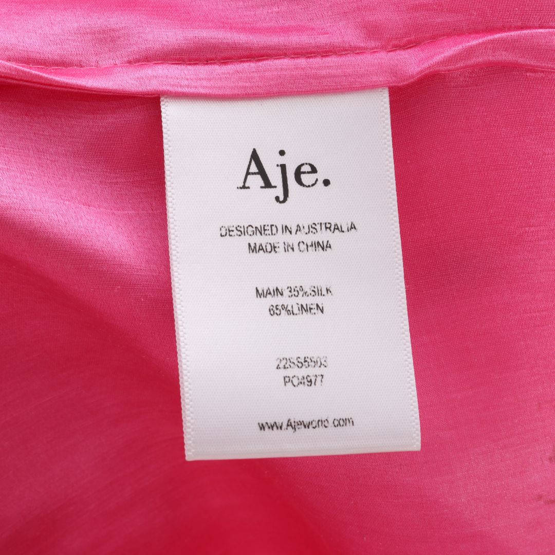 Aje &#39;Sophie&#39; Shirt Midi Dress Size 10