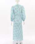 Scanlan Theodore Linen Foulard Dress Size 6