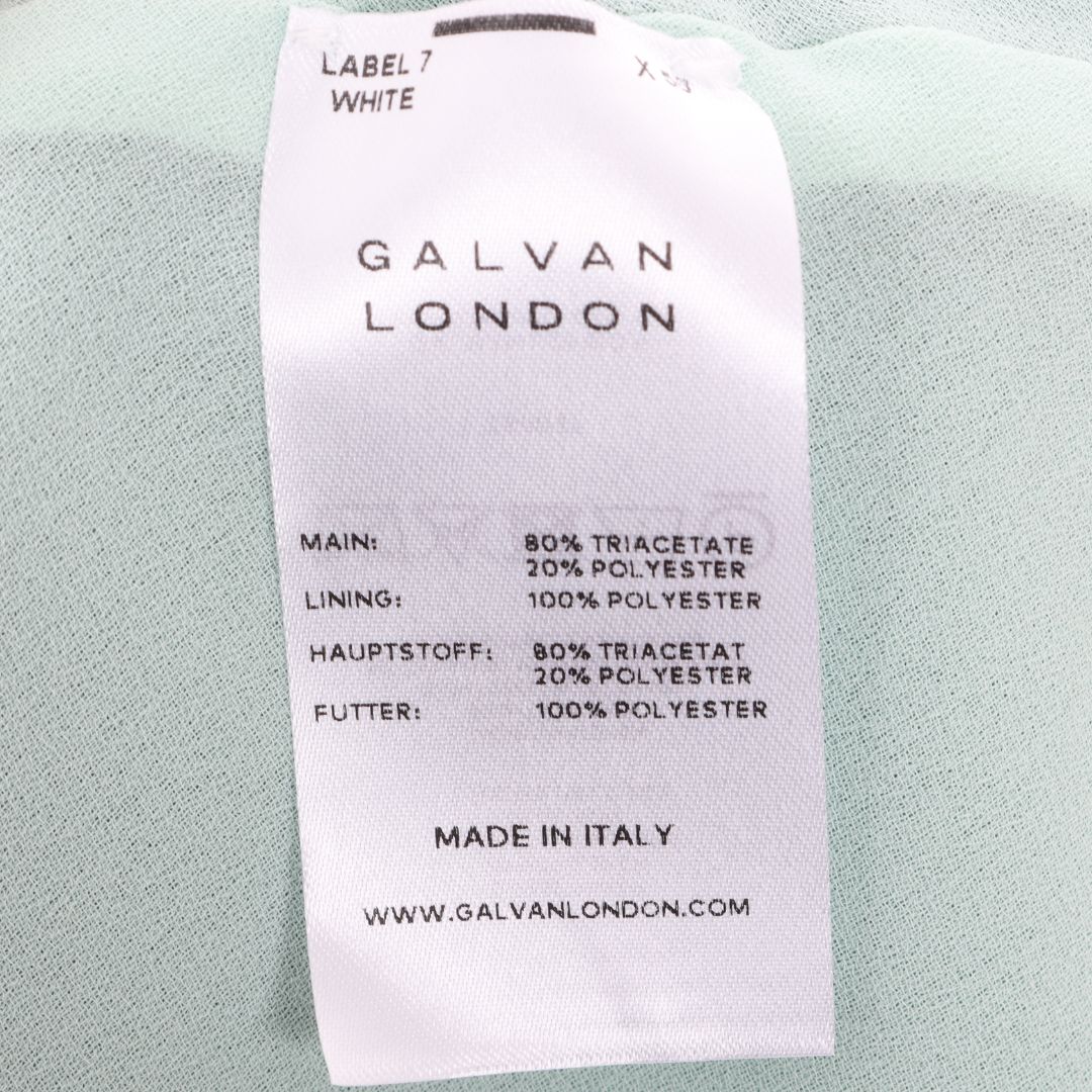 Galvan London &#39;Penelope&#39; Halterneck Top Size FR 38 | AU 10