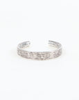 Bracelet Textured Cuff