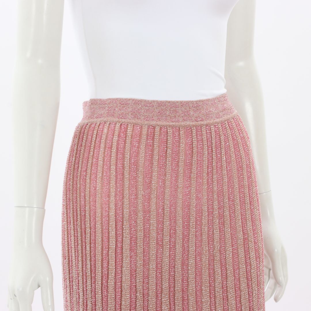 Missoni Lurex Knit Maxi Skirt Size IT 40 | AU 8