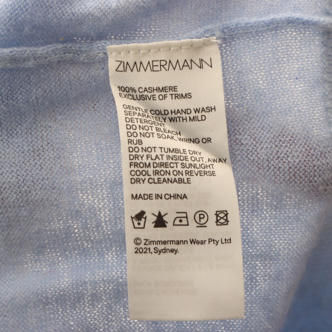 Zimmermann Cashmere Knit Sweater Size 0