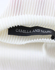 Camilla and Marc 'Calla' Ribbed Long Sleeve Top Size 10